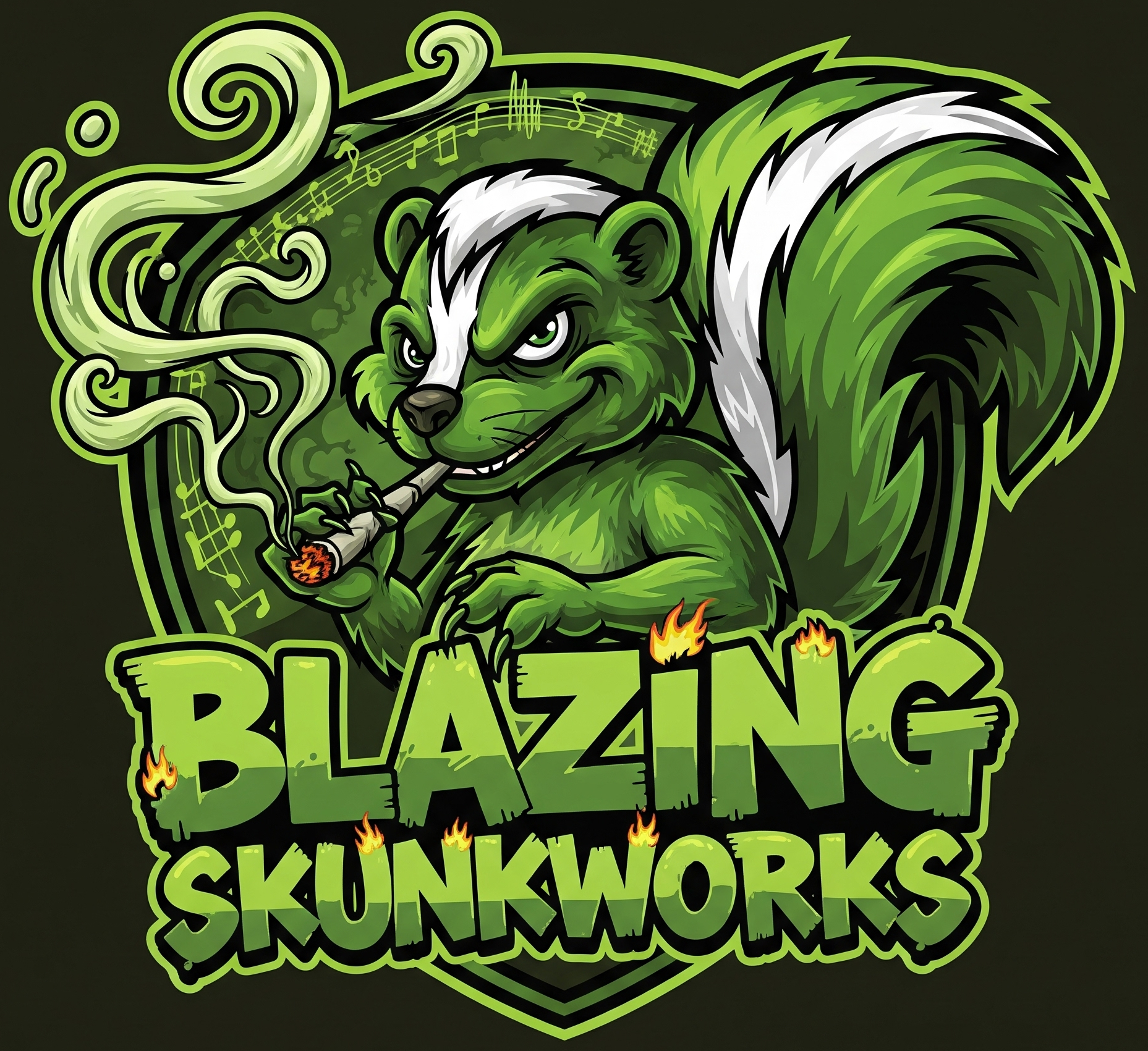 Blazing Skunkworks Logo